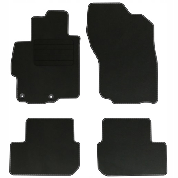 

Mitsubishi Lancer 07-16 Dywaniki welur czarne Eko