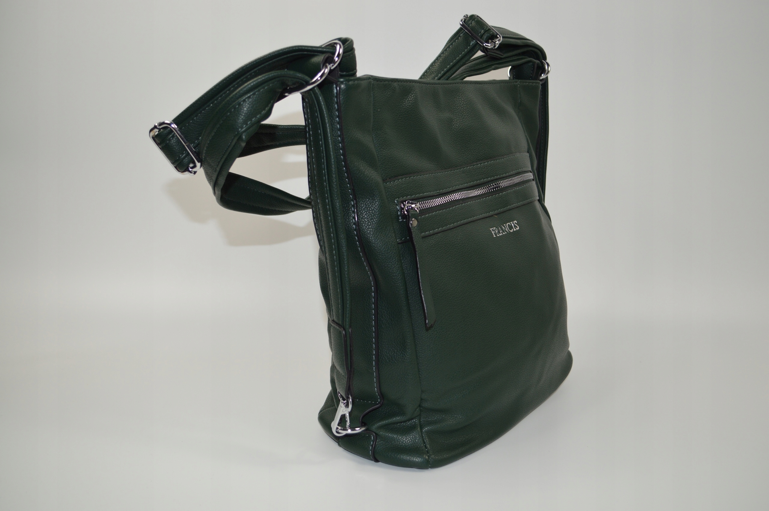 DUŻA POJEMNA TOREBKA DAMSKA LISTONOSZKA WOREK TORBO-PLECAK Kod producenta T-8035