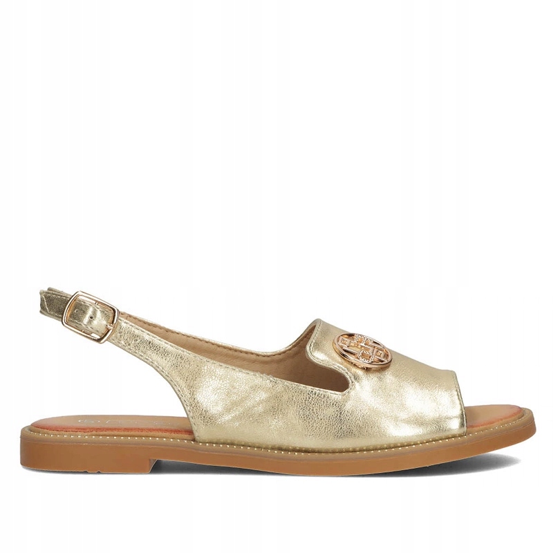 Zlaté každodenní sandály Filippo DS3666/25 Go