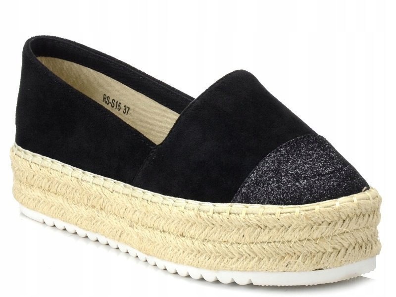 

Espadryle Na Platformie S.barski RS-S15 Czarne 40