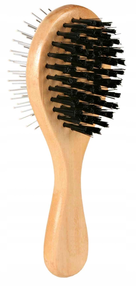 

Trixie Szczotka dwustronna drewniana /5×17cm