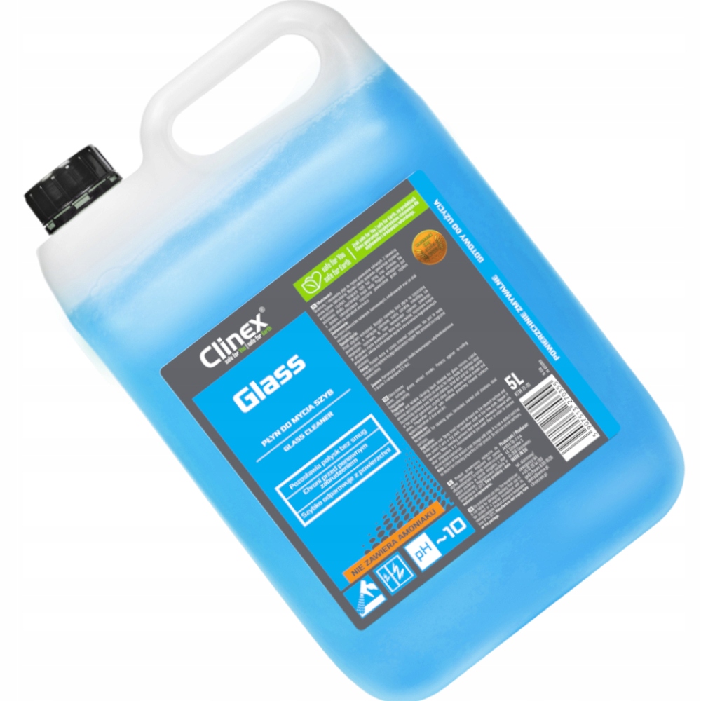 

Clinex Glass mycie szyb luster kryształów 5L