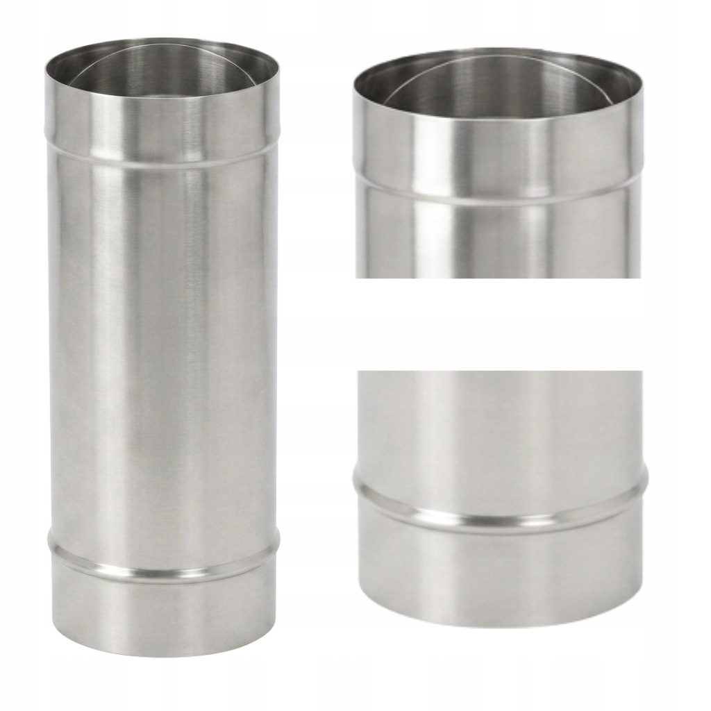 Trubka kyselinovzdorná 0,5 m fi180 gr. 0,8 mm 1.4404 pelet dřevo uhlí