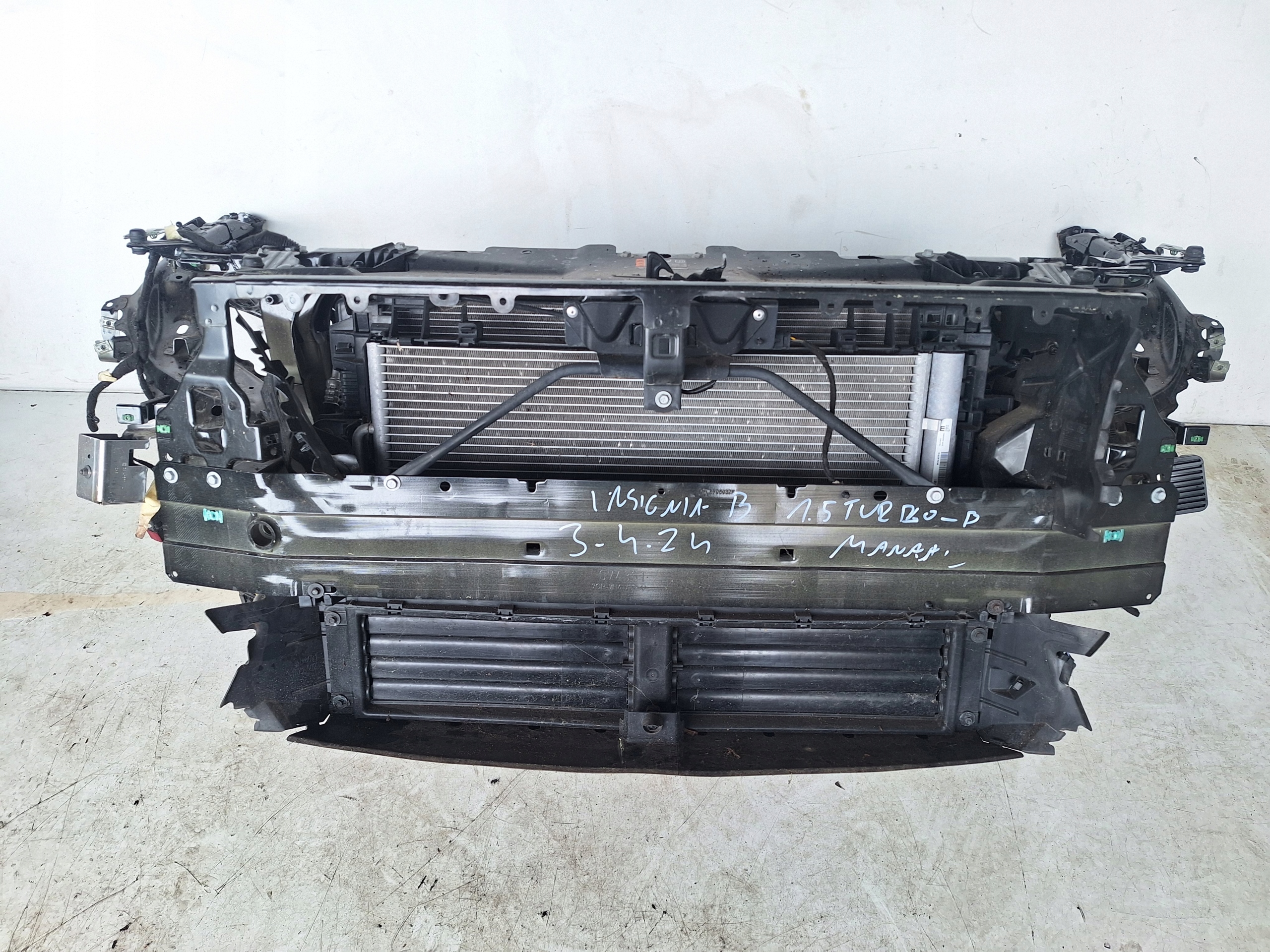 OPEL INSIGNIA B 17-> support panel for radiators 1.5 TURBO