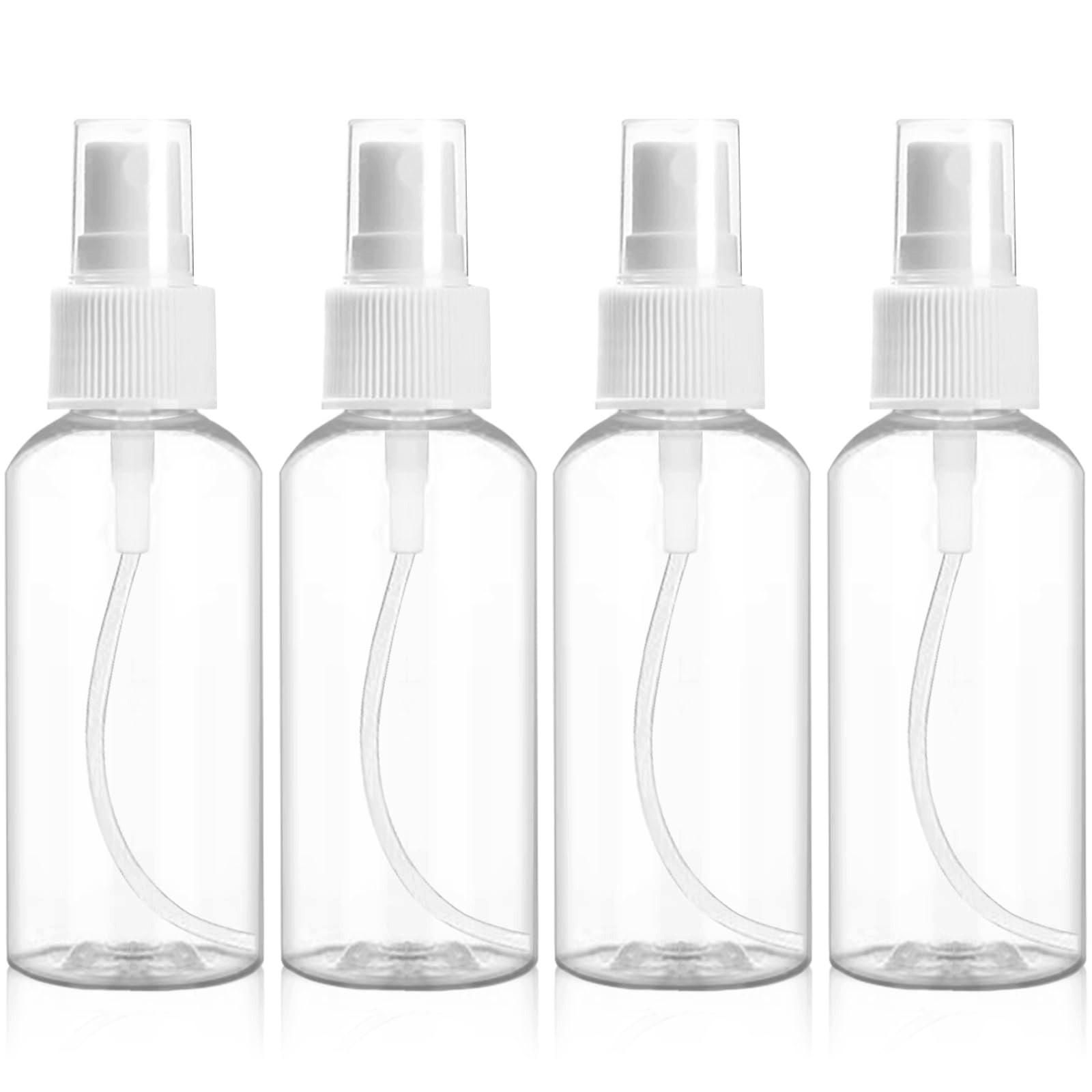 4KS Mini Cestovních Lahví S Rozprašovačem O Objemu 50 ML Pro Turistiku