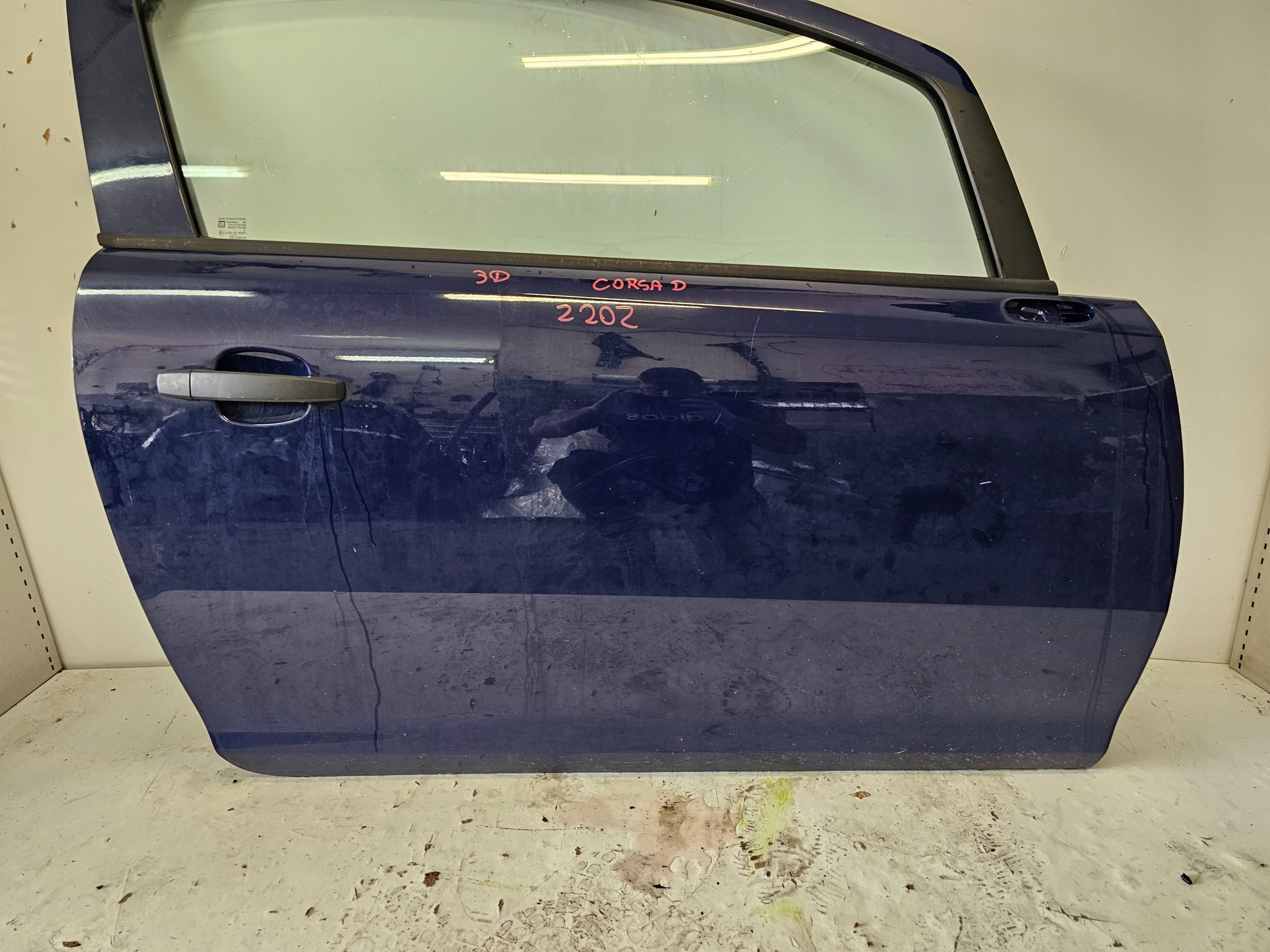 OPEL CORSA D LIFT 3D door right front Z20Z