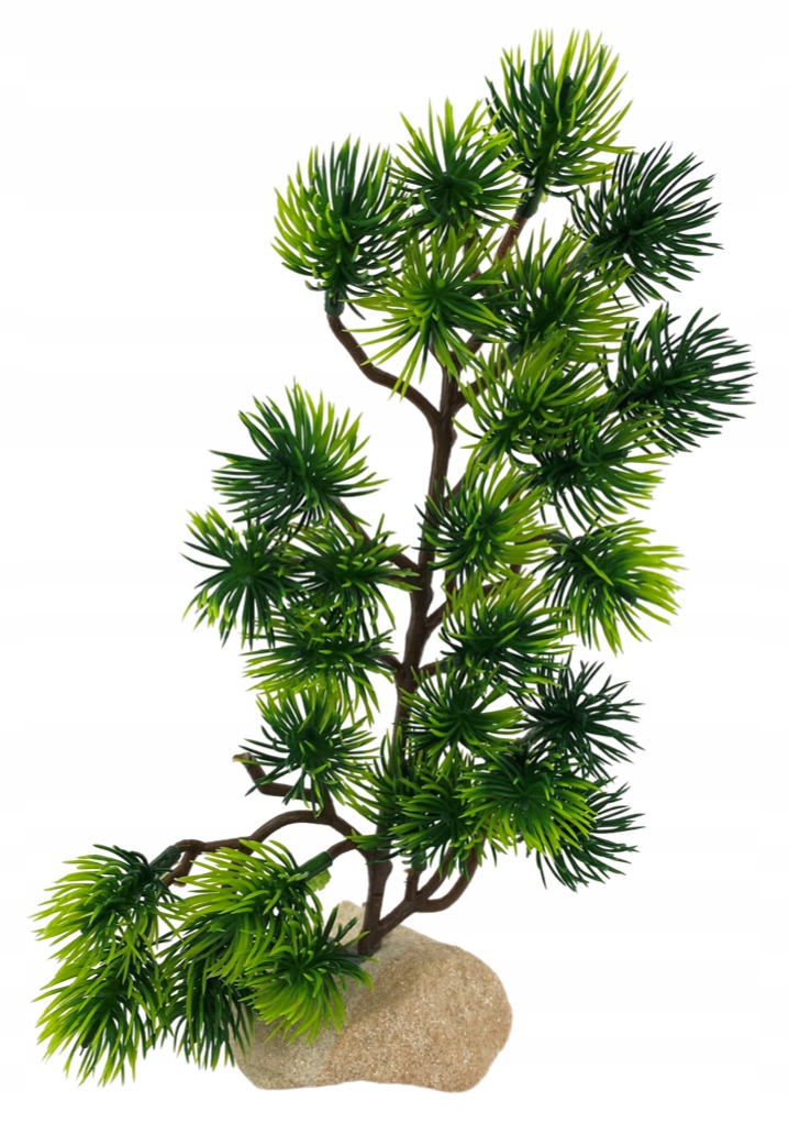 

Roślina Roślinka Sztuczna Do Akwarium Wys. 19CM