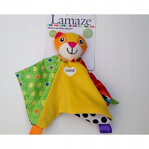 Kocyk przytulanka Kotek Mittens Lamaze LC27623 EAN (GTIN) 0796714276236