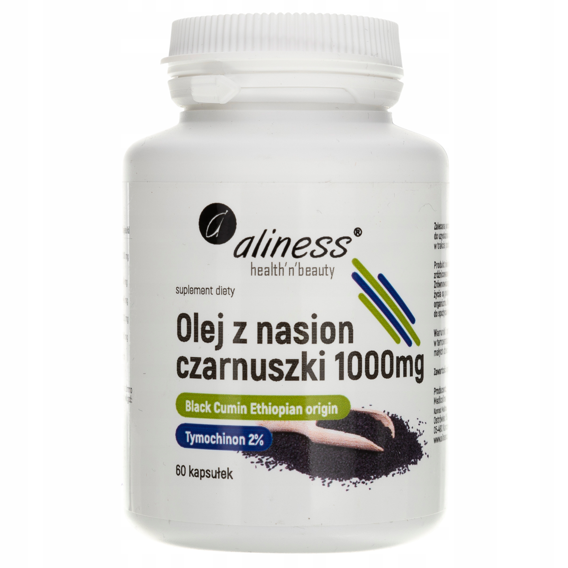 

Aliness Czarnuszka W Kapsułkach 1000 Mg 60 Kaps