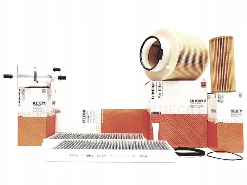 381D - Комплект фільтрів KNECHT AUDI A6 C6 3.0 TFSI