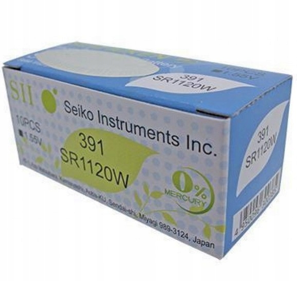 

Bateria Seizaiken SR1120W SR391
