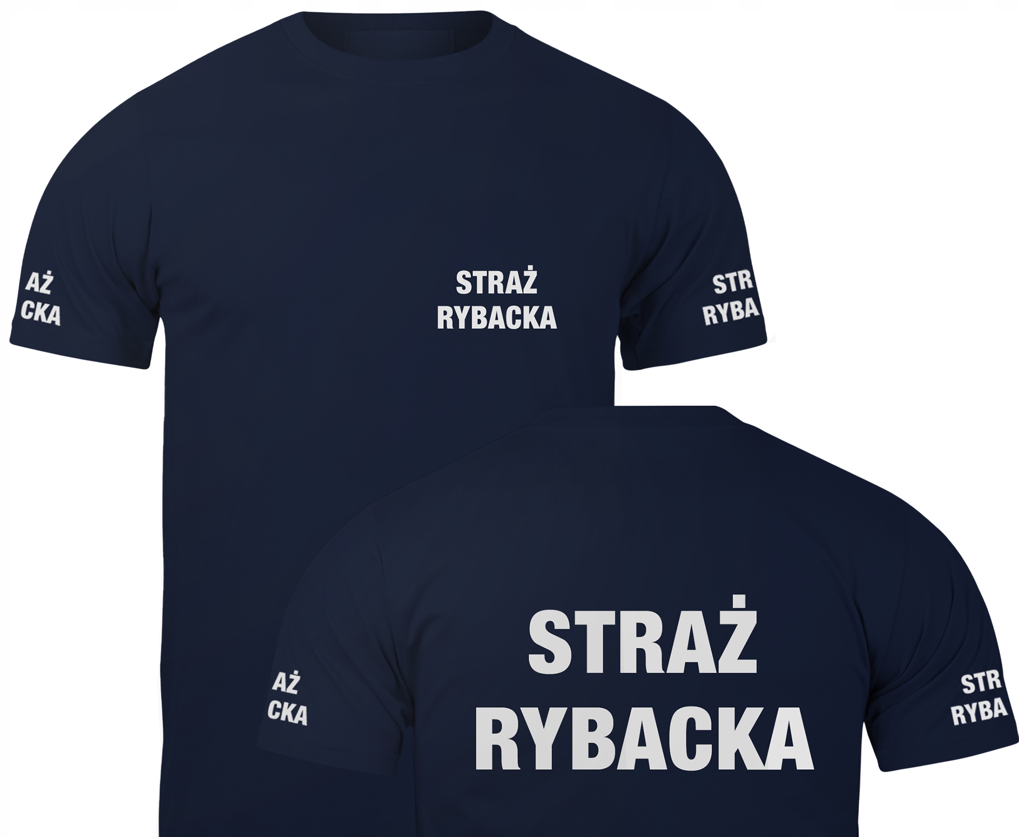 

Bawełniany T-shirt Odblaskowy Straż Rybacka