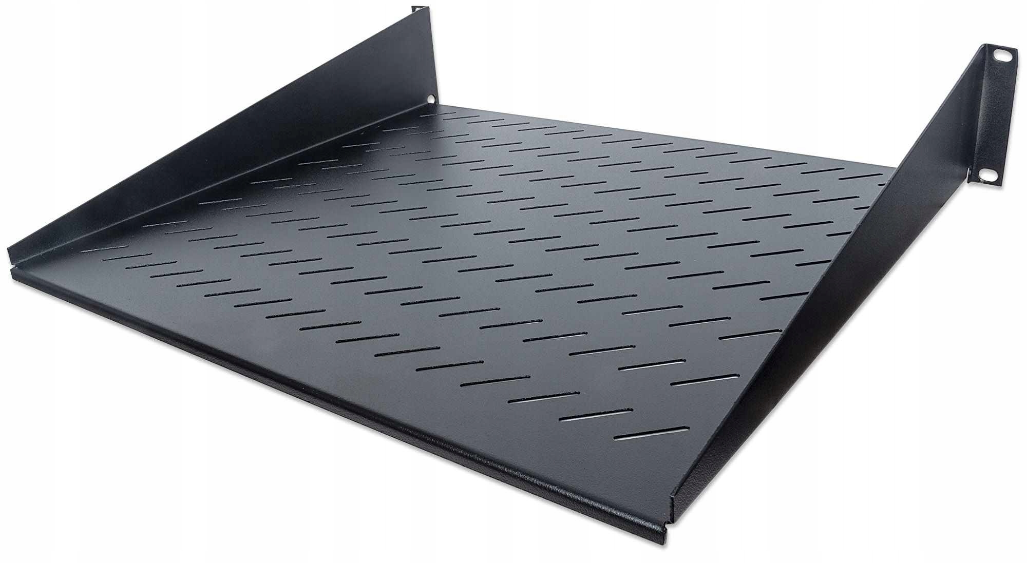 Intellinet Rack Shelf 19", pevná polica, 2U, hĺbka 400 mm, predná…