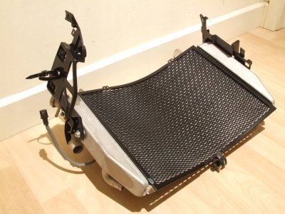 Kryt Chladiča Rg Racing Yamaha YZF-R1 09- 14 Black