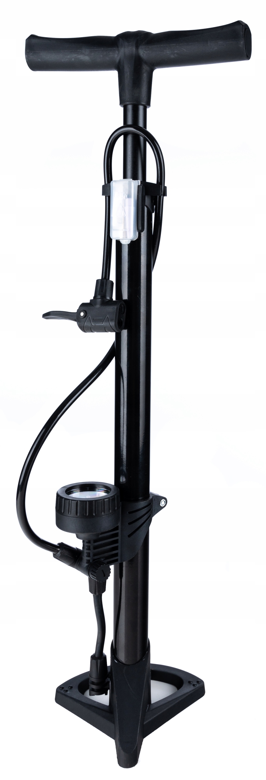 POMPKA ROWEROWA Z MANOMETREM DO PIŁEK MATERACÓW Ciśnienie maksymalne 11 bar