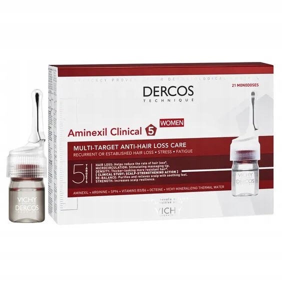 

Vichy Dercos Aminexil Clinical 5 Dla Kobiet 21x6ml