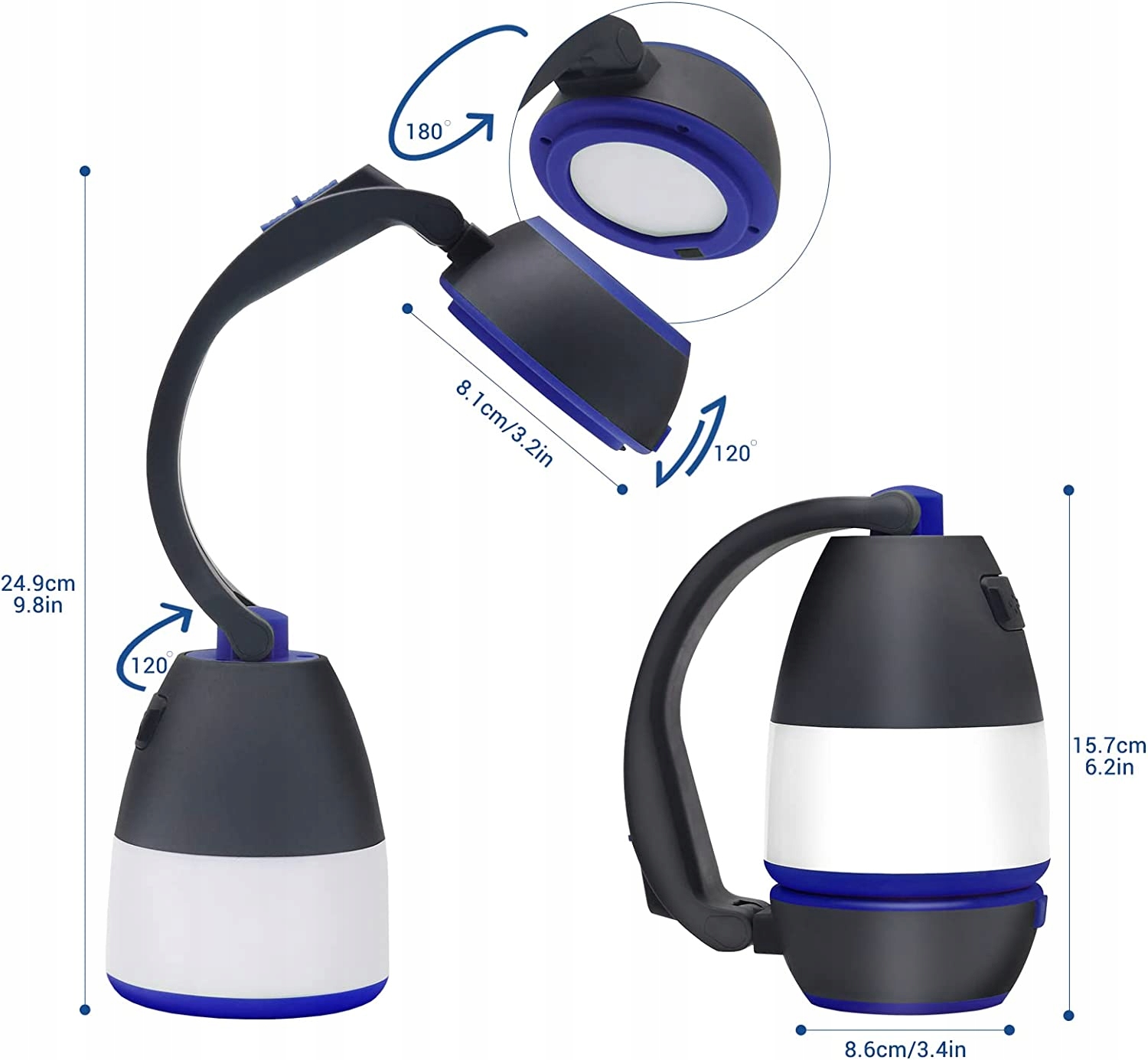 lampka turystyczna latarka światła namiotowe led Model LAMPKA