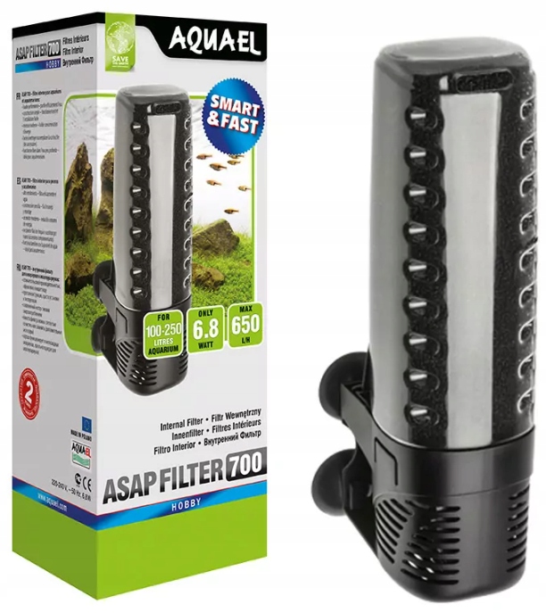 Levně Asap 700 vnitřní filtr do akvária 250 L Aquael 1 kus