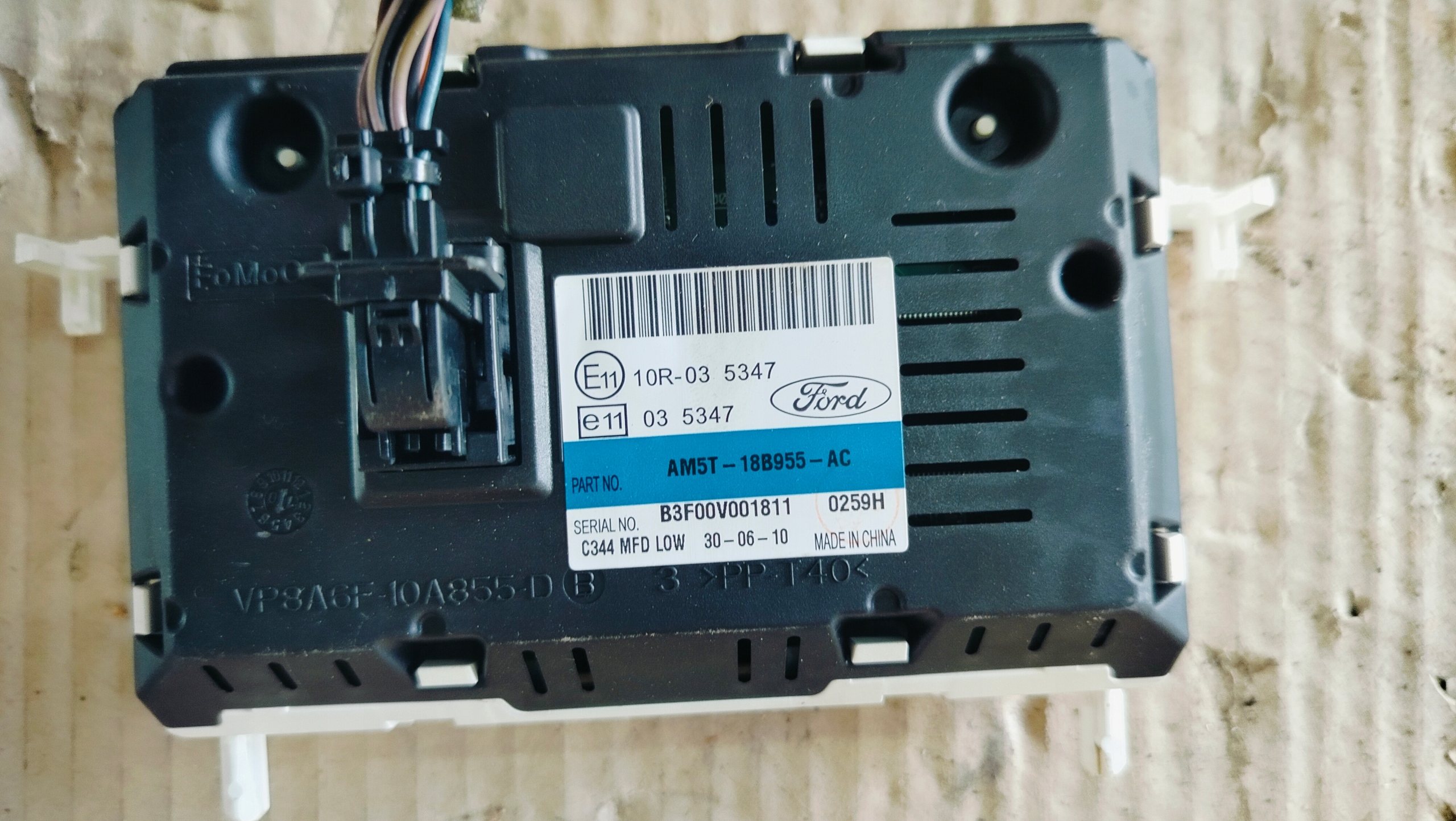 FORD C-MAX MK2 - display radia AM5T-18B955-AC