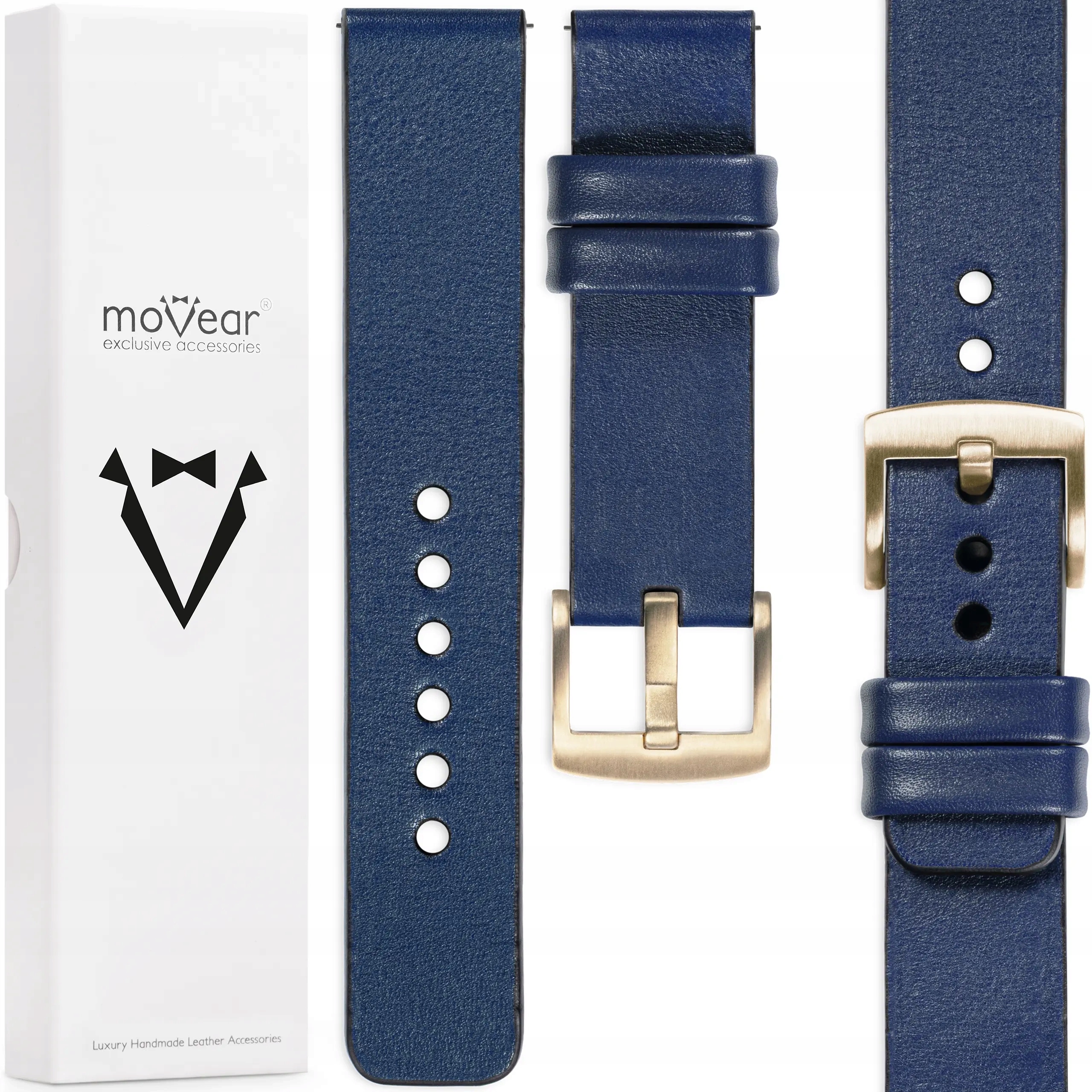 Prémiový řemínek pro Garmin Vivoactive 4s Venu 3S 2S 18 mm, elegantní kožený