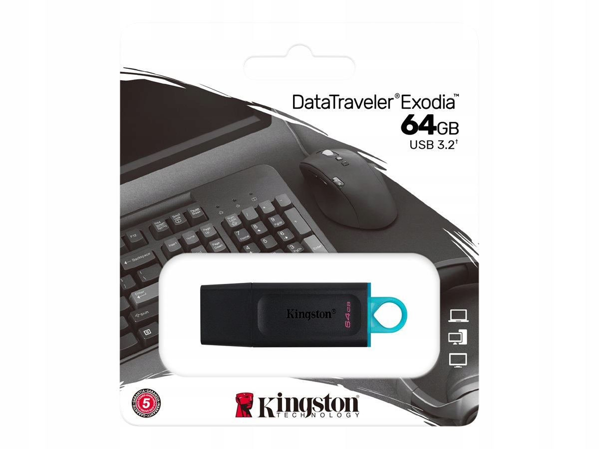 

Kingston Pendrive Pamięć Dtx Usb 3.0 3.2 64 Gb