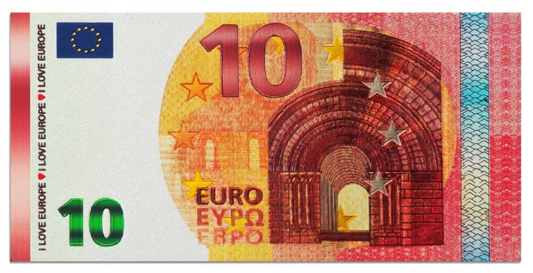 

Magnes 10 Euro Banknot Dwustronny