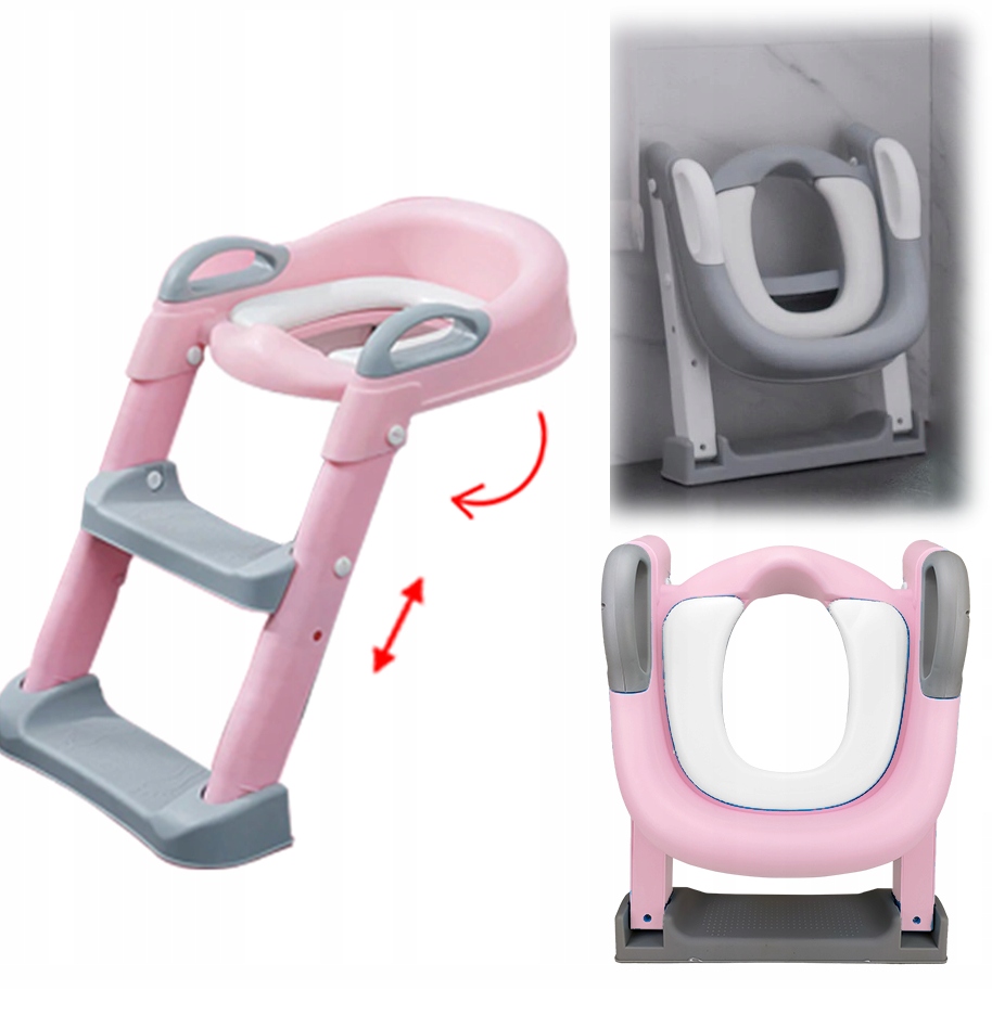 NAKŁADKA NA SEDES WC Z DRABINKĄ DZIECIĘCA SIEDZISKO ANTYPOŚLIZGOWE PODNÓŻEK EAN (GTIN) 5903816703910