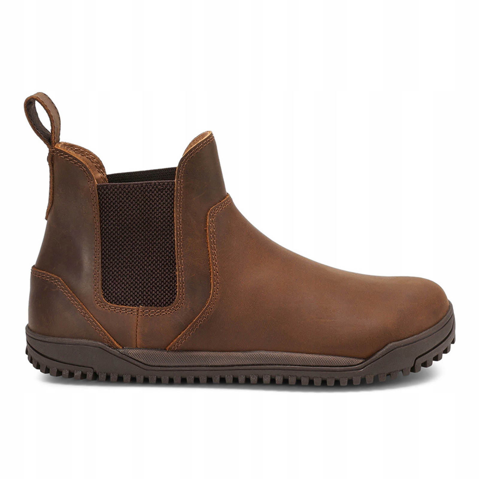 Botki barefoot skórzane damskie Xero Shoes Ridgeway Chelsea Dark Brown 38