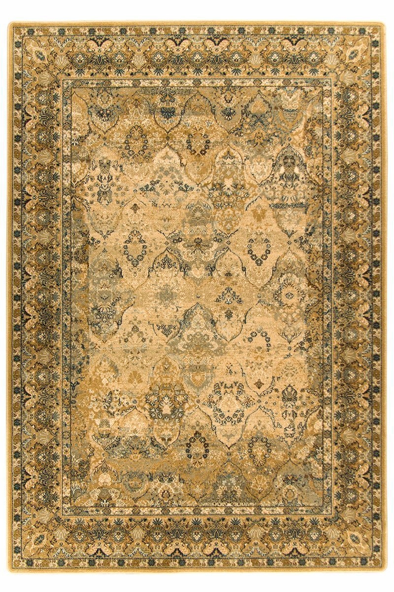 OMEGA 100%WEŁNA PROSTOKĄT KASHMIR bD 170 X 235 KREM