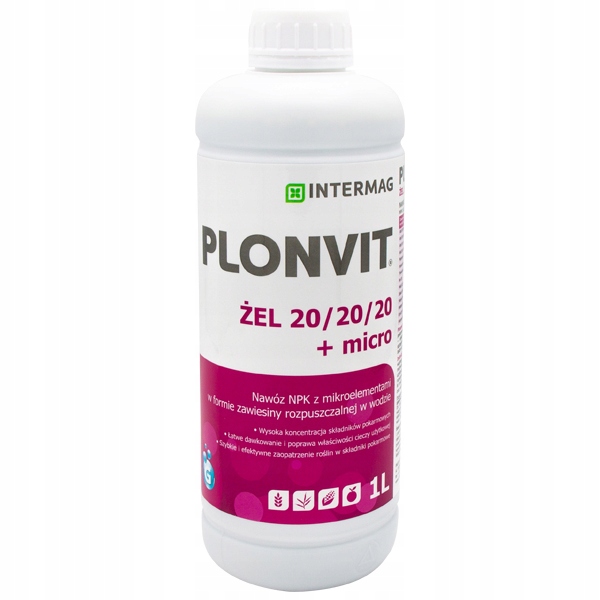 

Nawóz Plonvit Żel 20/20/20+MICRO 1L