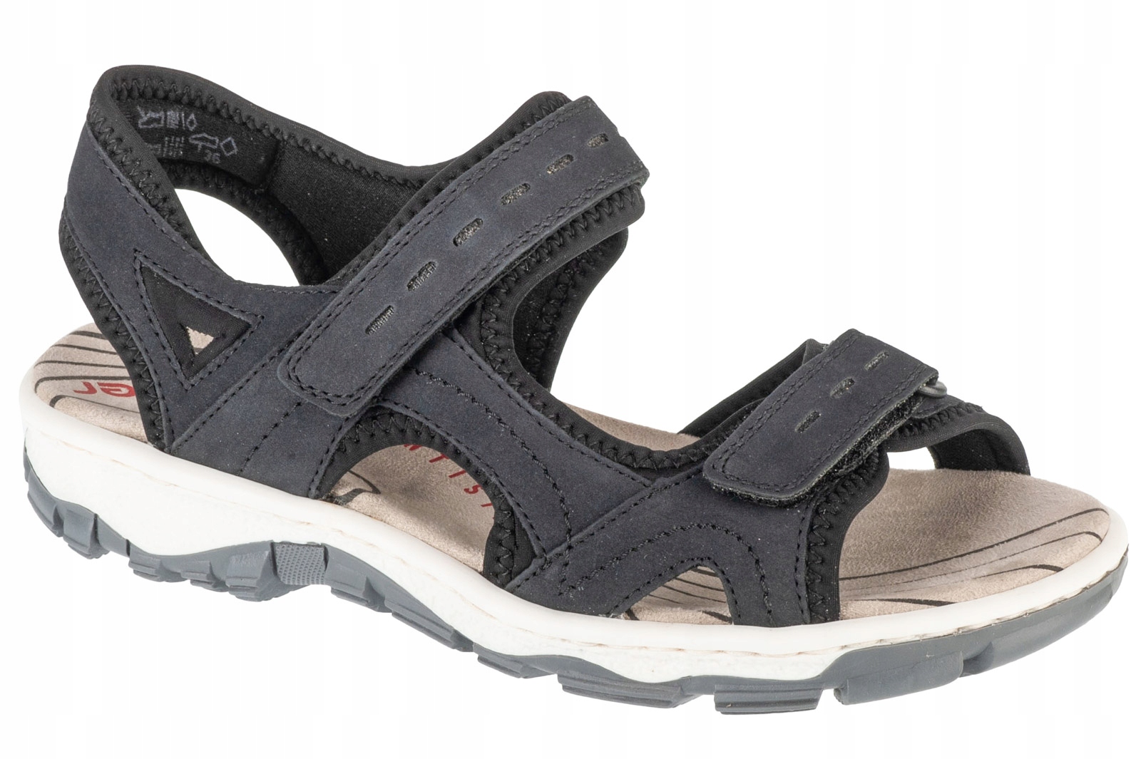 Rieker Sandals [36] Dámské sandály v modré barvě