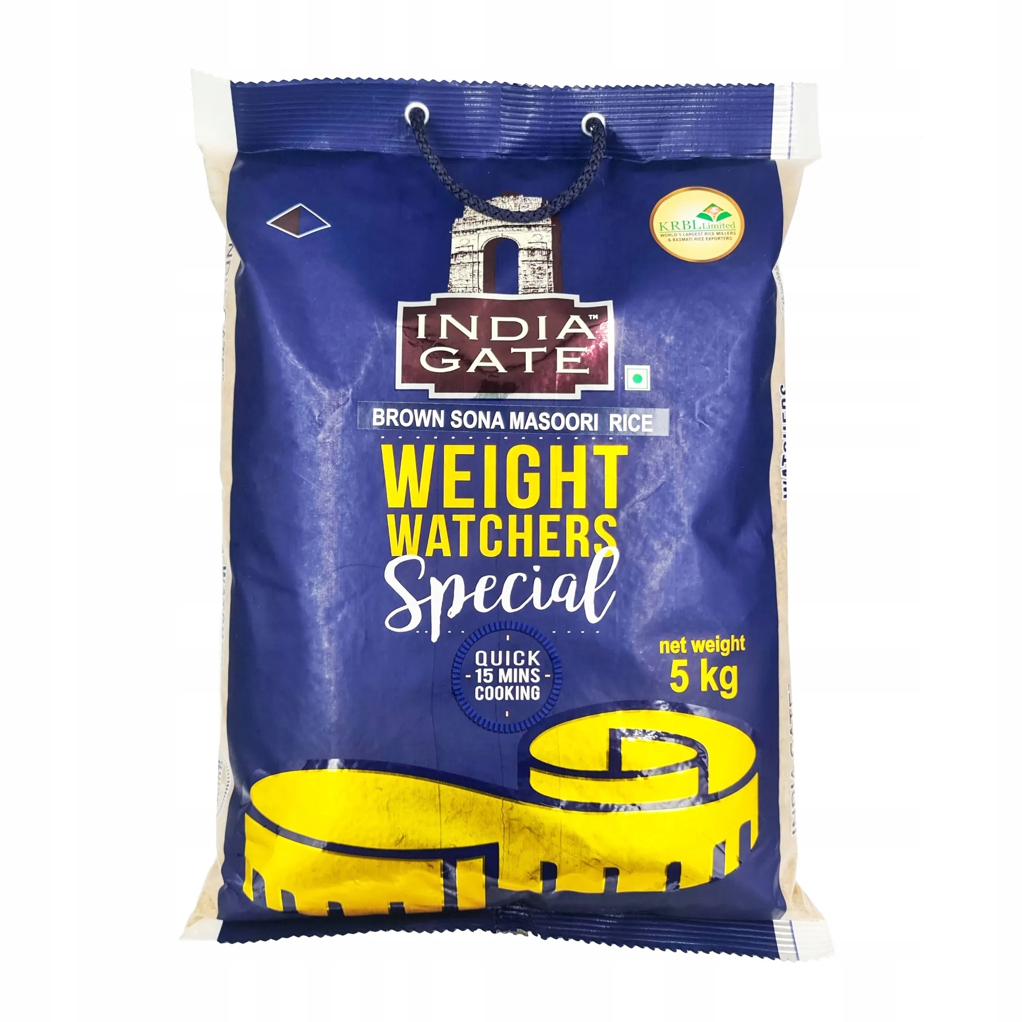 Hnědá rýže Sona Masoori Weight Watchers Special India Gate 5kg