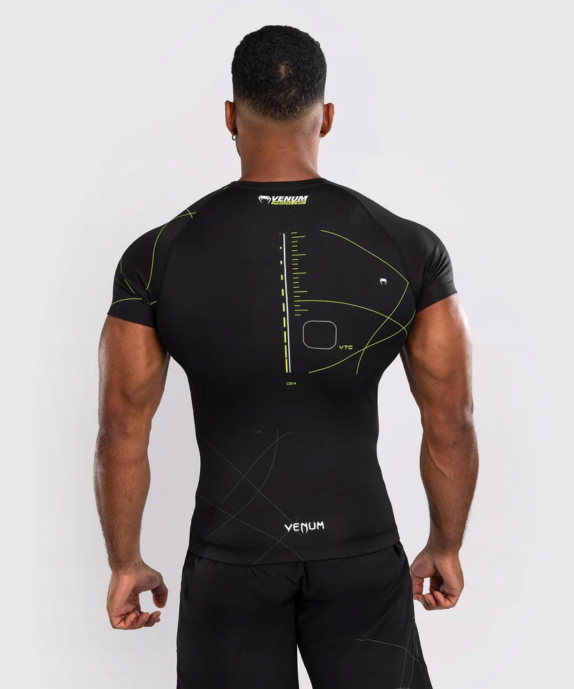 Rashguard Krótki Rękaw Venum Training Camp 4.0 Czarny M