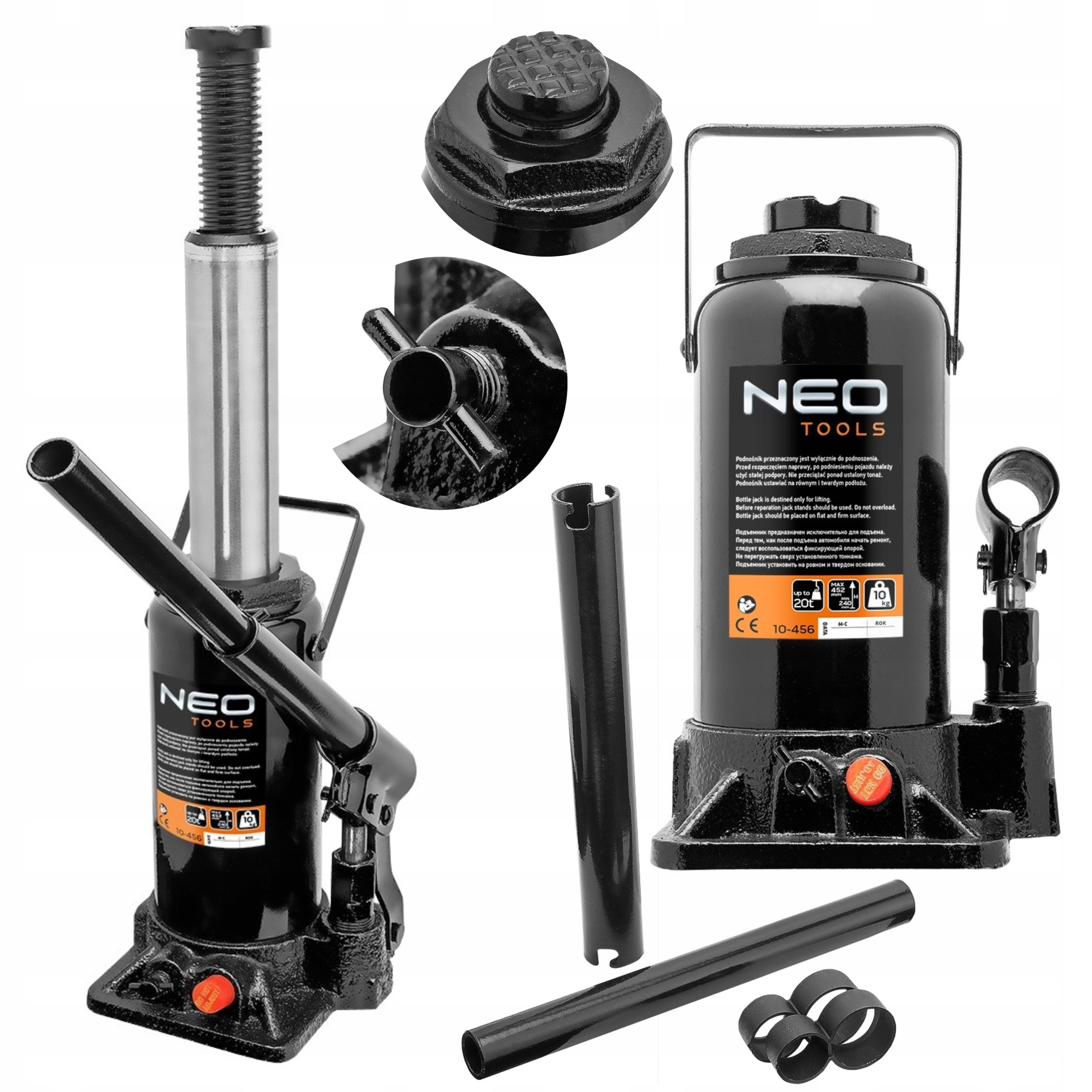 NEO ГІДРАВЛІЧНИЙ ДОМКРАТ 20T