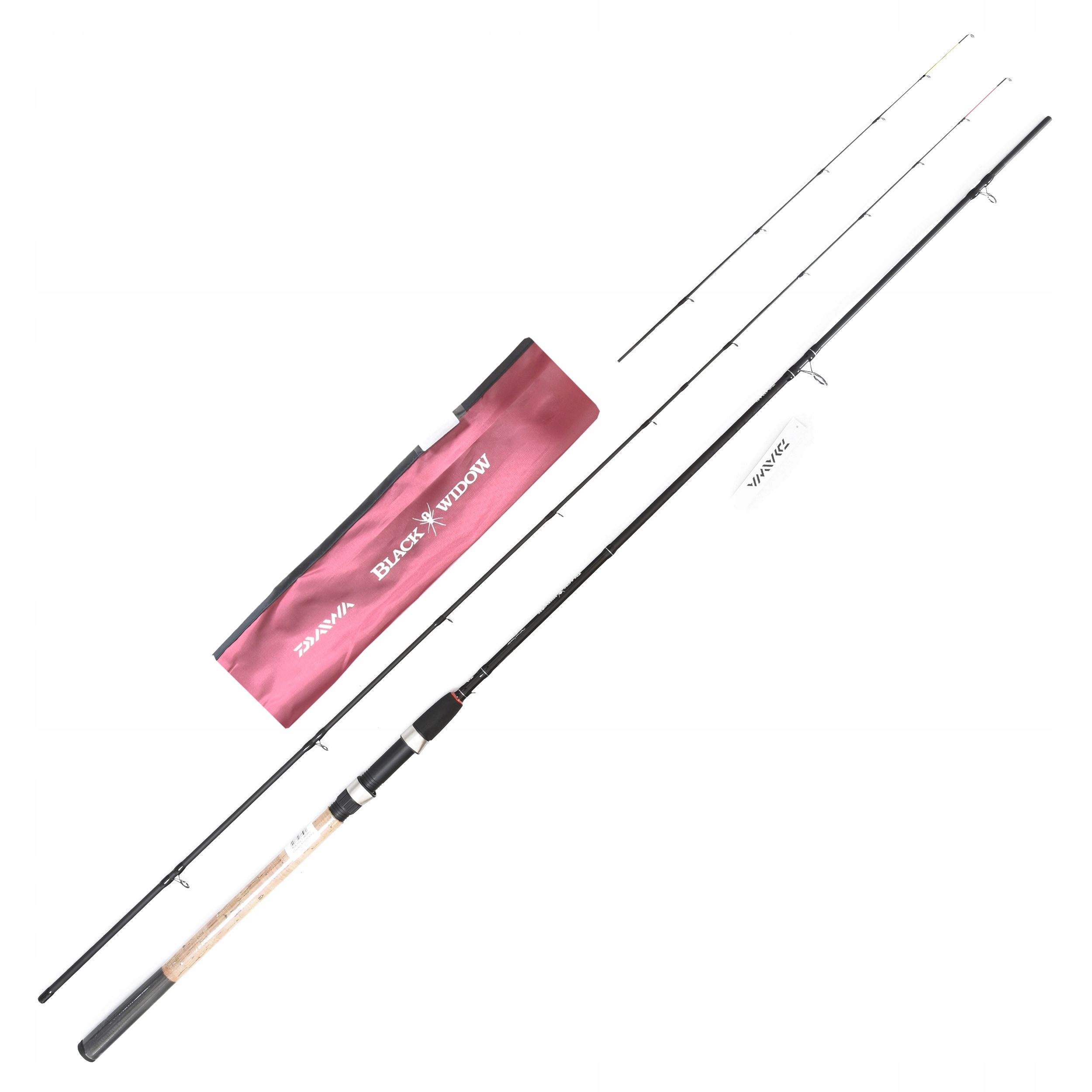 Wędka Daiwa Black Widow Method Feeder 2.70m -80g 2 szczytówki quiver