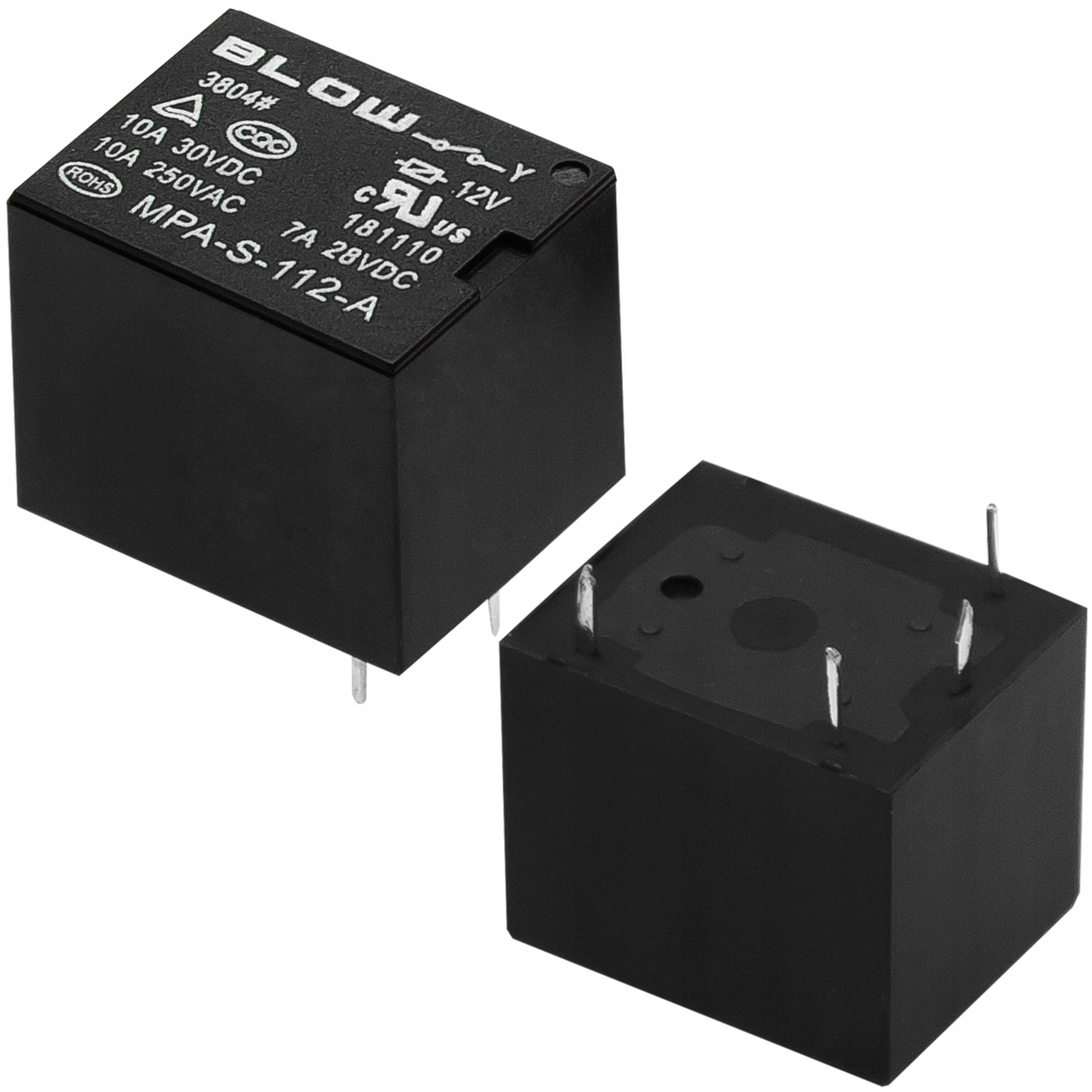 

Przekaźnik Blow 12V 10A MPA-S-112-A 3FF121HST 4pin