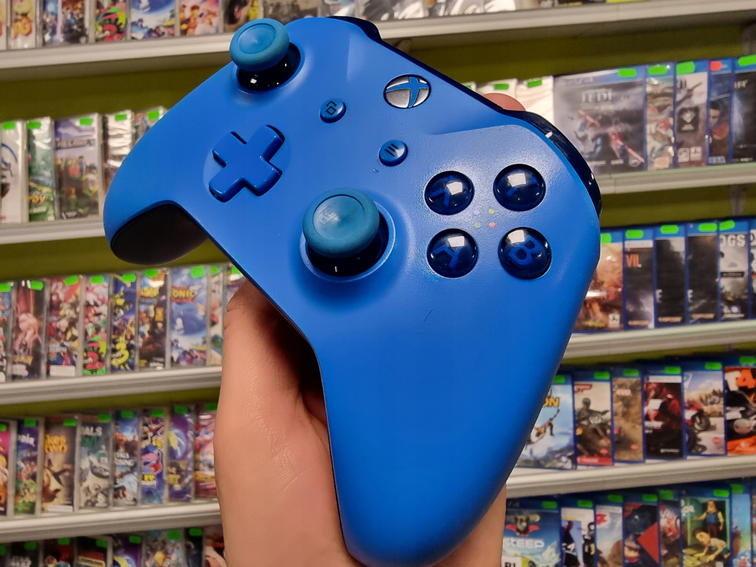 31. PAD KONTROLER XBOX ONE SERIES S X PC BLUE NIEBIESKI ORYGINAŁ Kod producenta WL3-00082