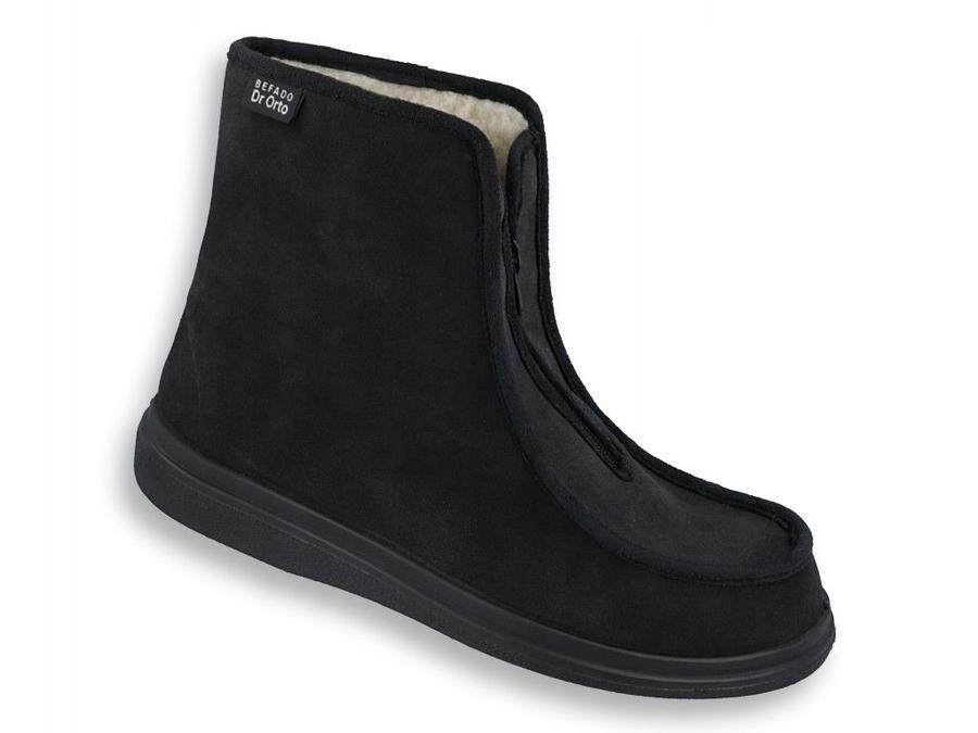 Befado pánské důchodky/bačkory Dr. Orto 996M008, zateplení Ovčí Vlna, 44