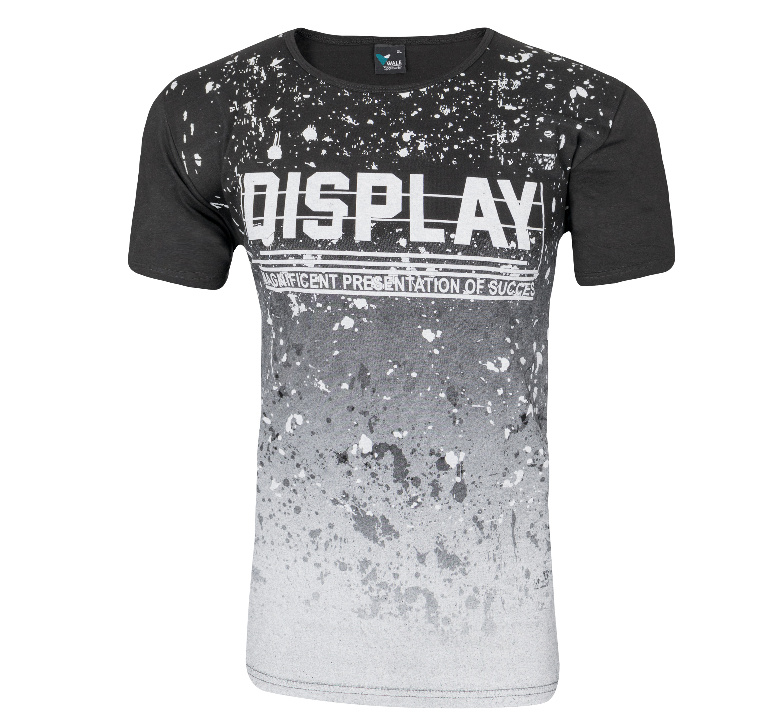

Koszulka Podkoszulek T-shirt Męski KP05 XXL czarny