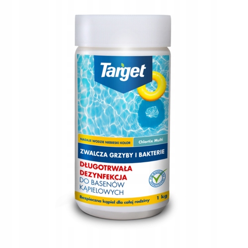 

Taget Do Basenu Chlortix Multi 1kg Dezynfekuje