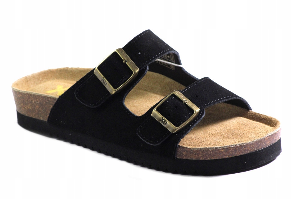 Nazouváky pantofle XTi 142552 černé, profilované, vel. 39