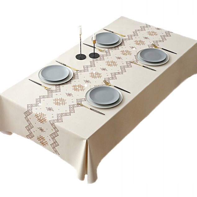 

Obrus plamoodporny rustykalny dekoracja boho