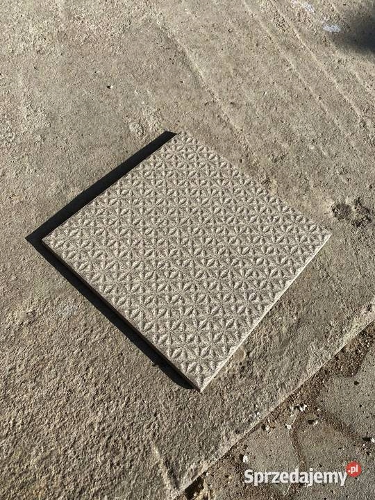 płytka GRES TECHNICZNY 20X20 szary 12 mm hala garaż Typ gres