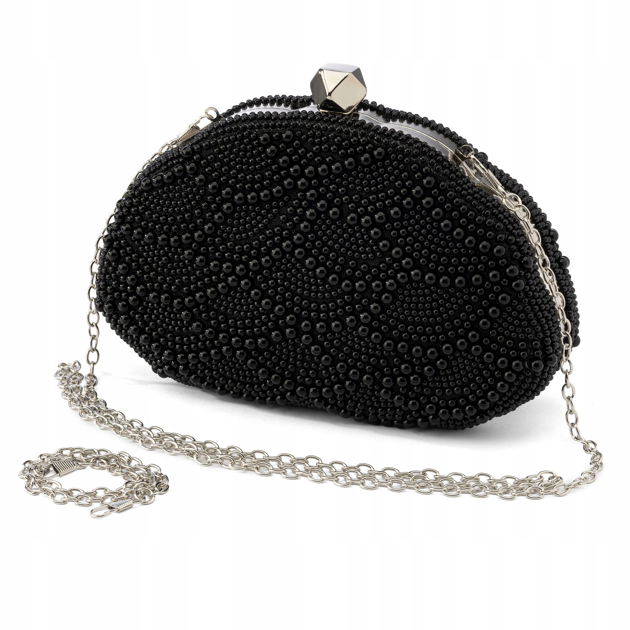 Perlová kabelka elegantní na řetízku, večerní psaníčko