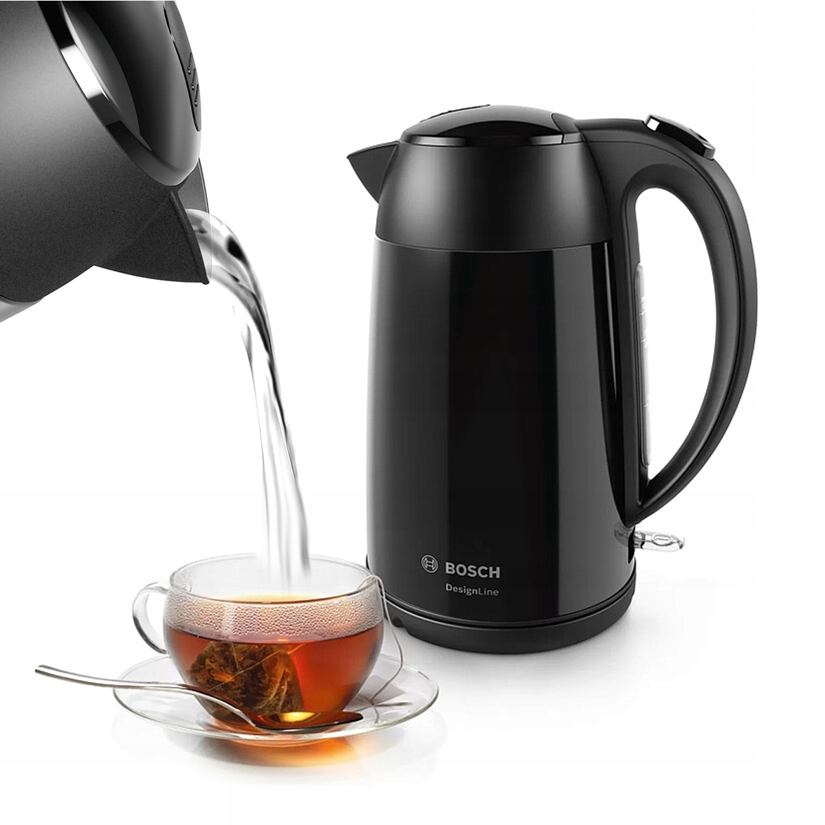 Czajnik elektryczny Bosch Twk 3P423 1,7L Filtr Miarka Obrotowa podstawa