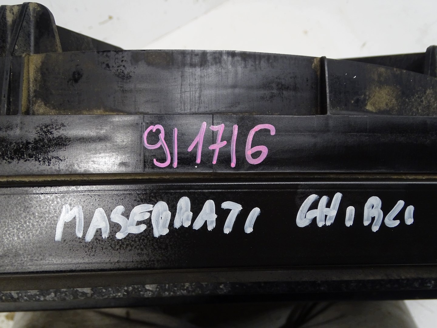support panel for radiators pillar sider radiator MASERATI GHIBLI M157 3.0D