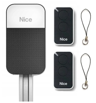 Napęd z szyną do bramy garażowej Nice Spido 600, 2 Piloty INTI2