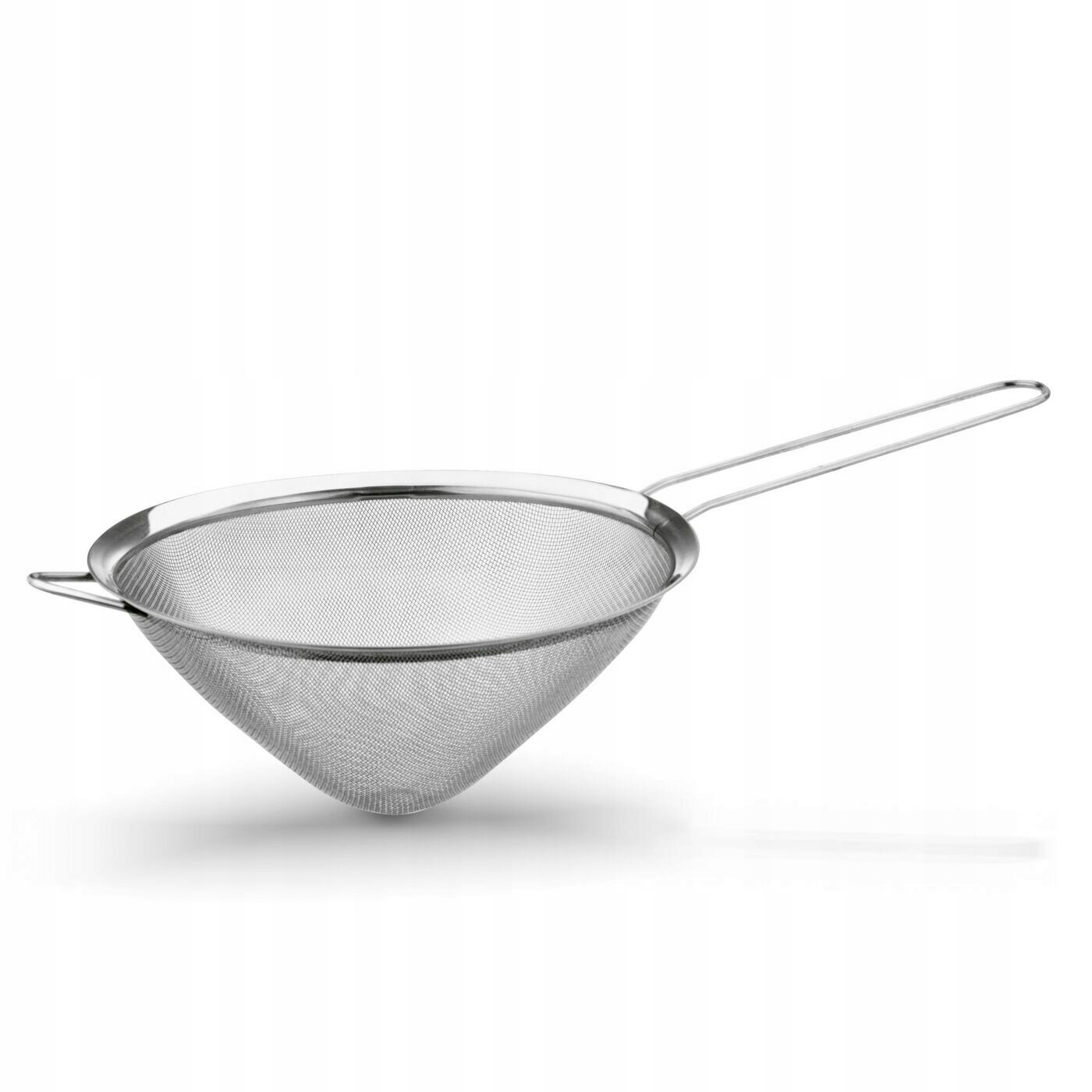 Stalowy DURSZLAK CEDZAK gęste sitko kuchenne z rączką stal nierdzewna Tadar