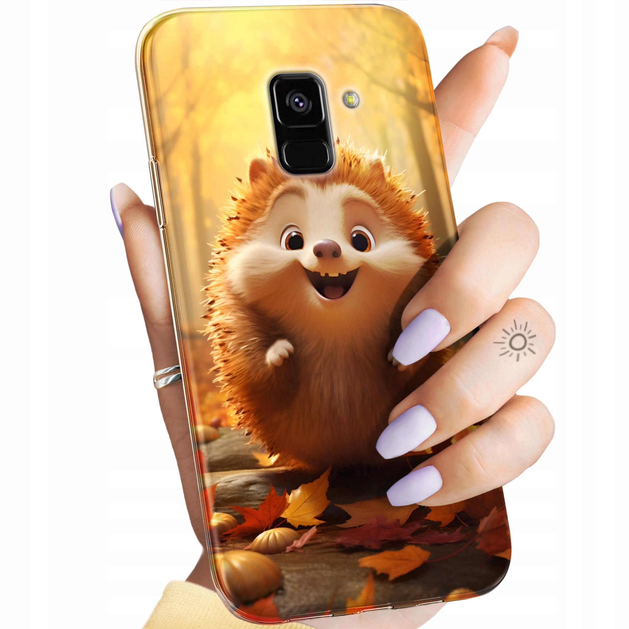 Etui Do Samsung Galaxy A5/A8 2018 Jeżyk Jeż Jeżyki Obudowa Pokrowiec