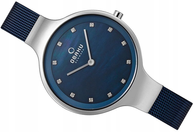 Módní Dámské Hodinky Obaku V173LXCLML Mesh Slim Gw